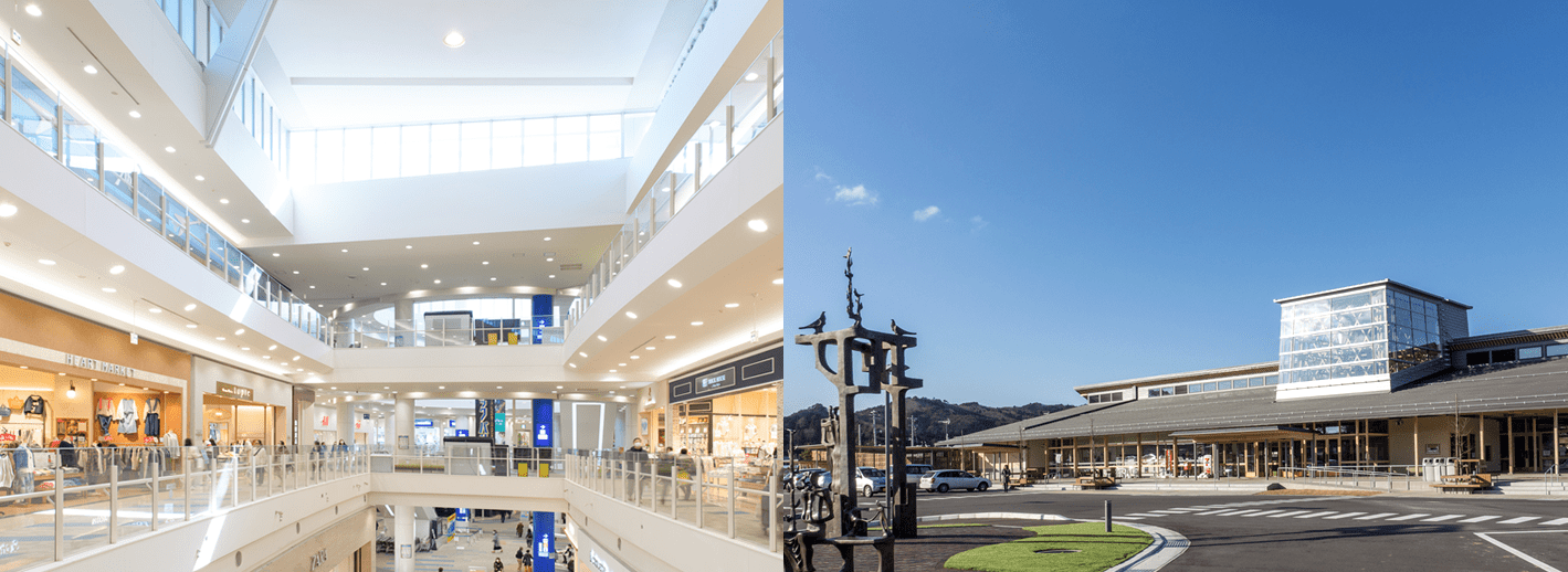 商業施設などのゴミ収集